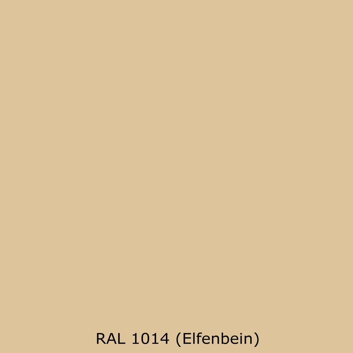 Badewannenverkleidung Einfarbig RAL 1014 Elfenbein