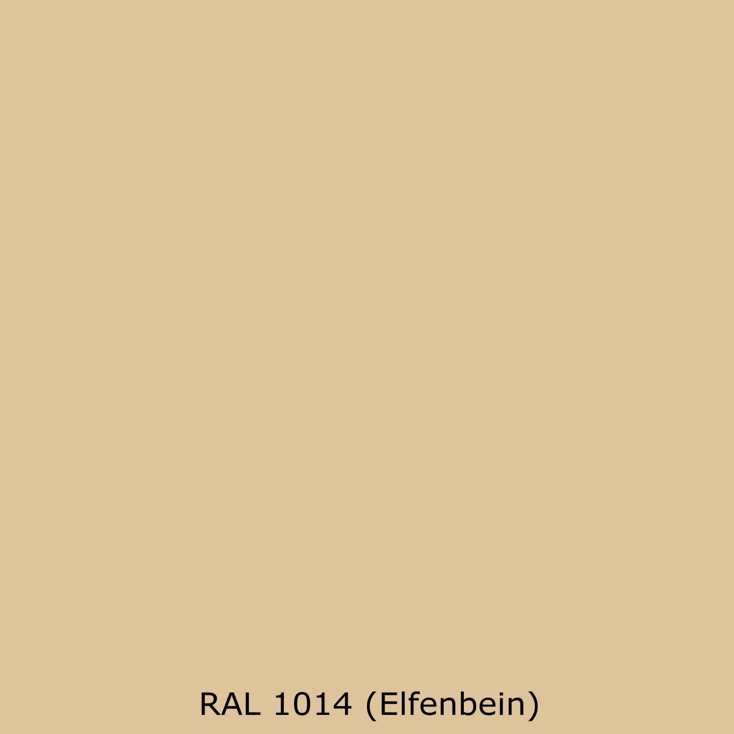 Badewannenverkleidung Einfarbig RAL 1014 Elfenbein