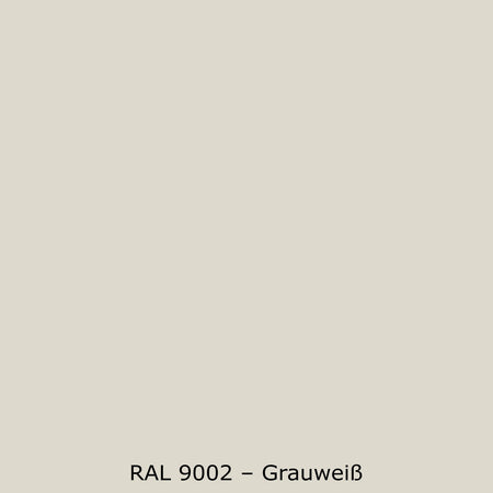 Badrückwand Einfarbig RAL 9002 Grauweiß
