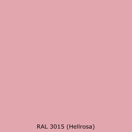 Badrückwand Einfarbig RAL 3015 Hellrosa