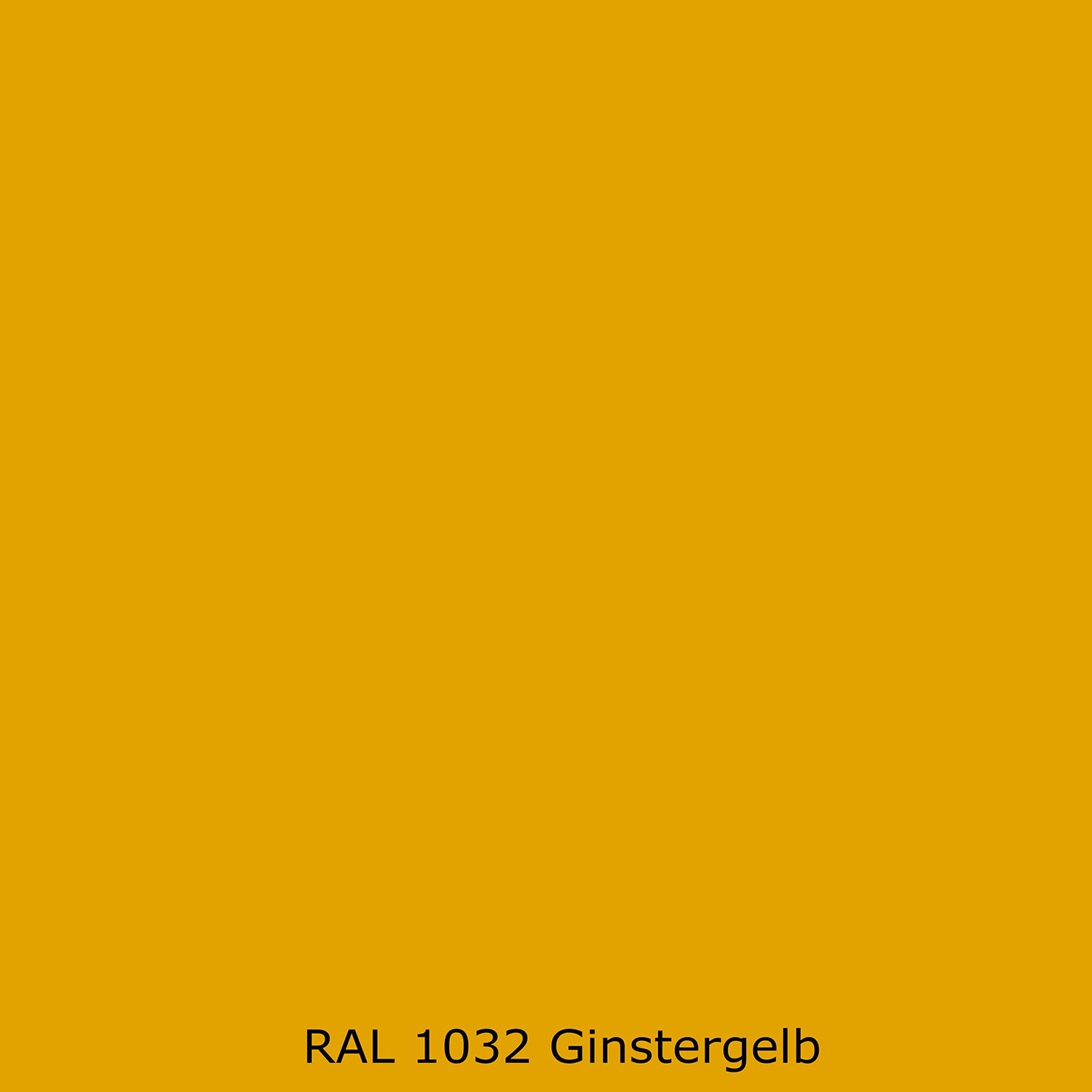 Badrückwand Einfarbig RAL 1032 Ginstergelb