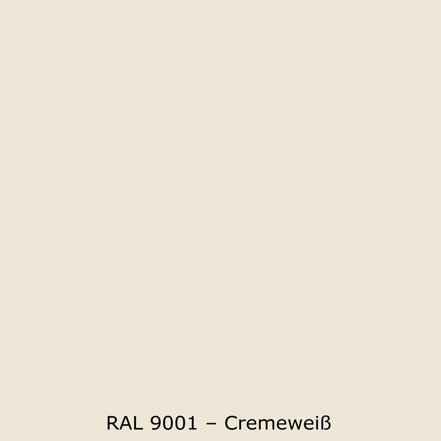 Badrückwand Einfarbig RAL 9001 Cremeweiß