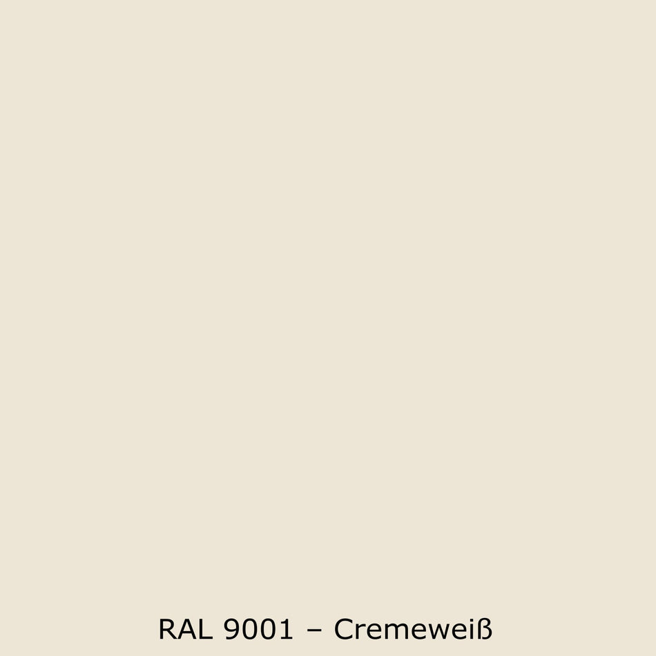 Badewannenverkleidung Einfarbig RAL 9001 Cremeweiß