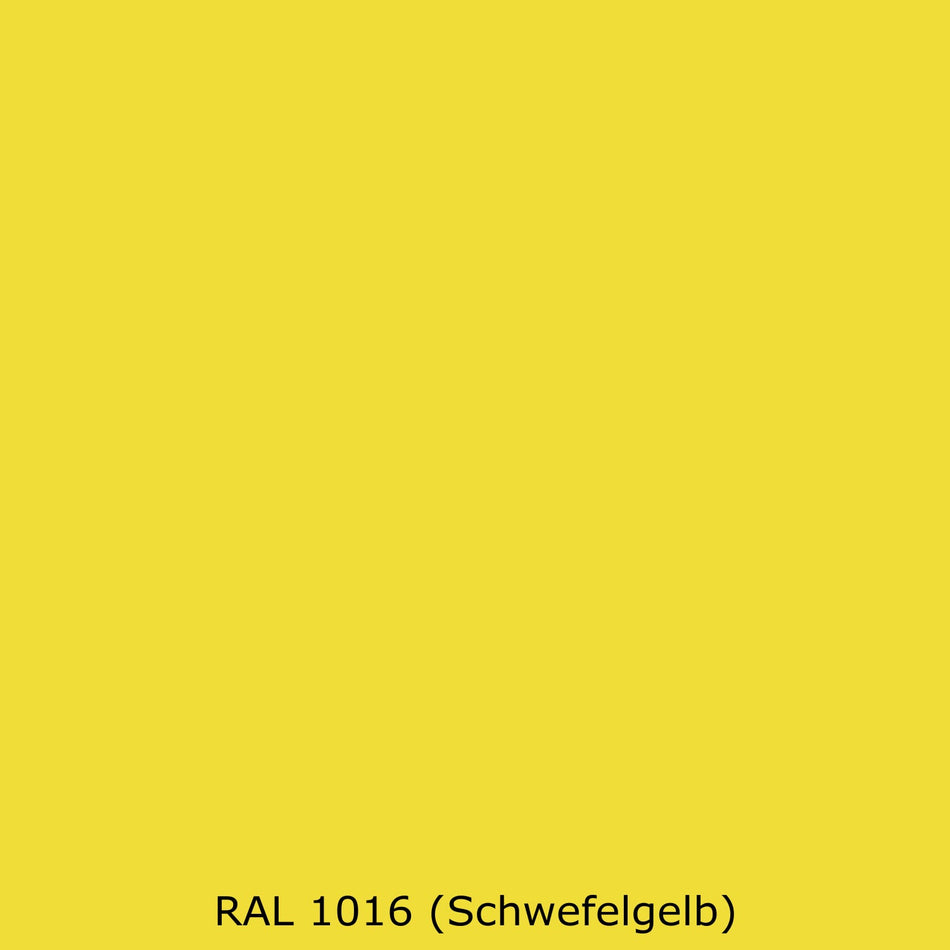 Badewannenverkleidung Einfarbig RAL 1016 Schwefelgelb