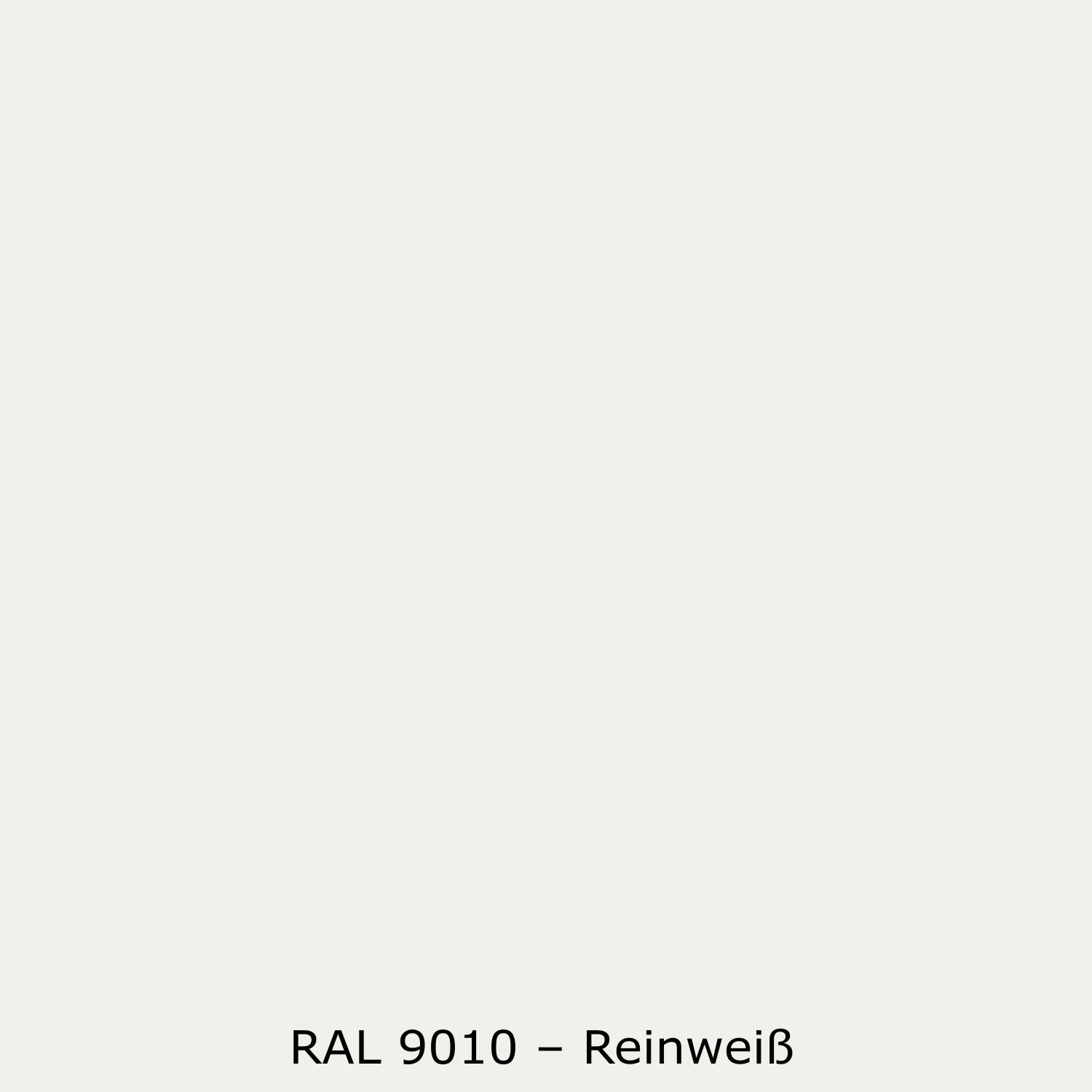 Waschbeckenrückwand Einfarbig RAL 9010 Reinweiß