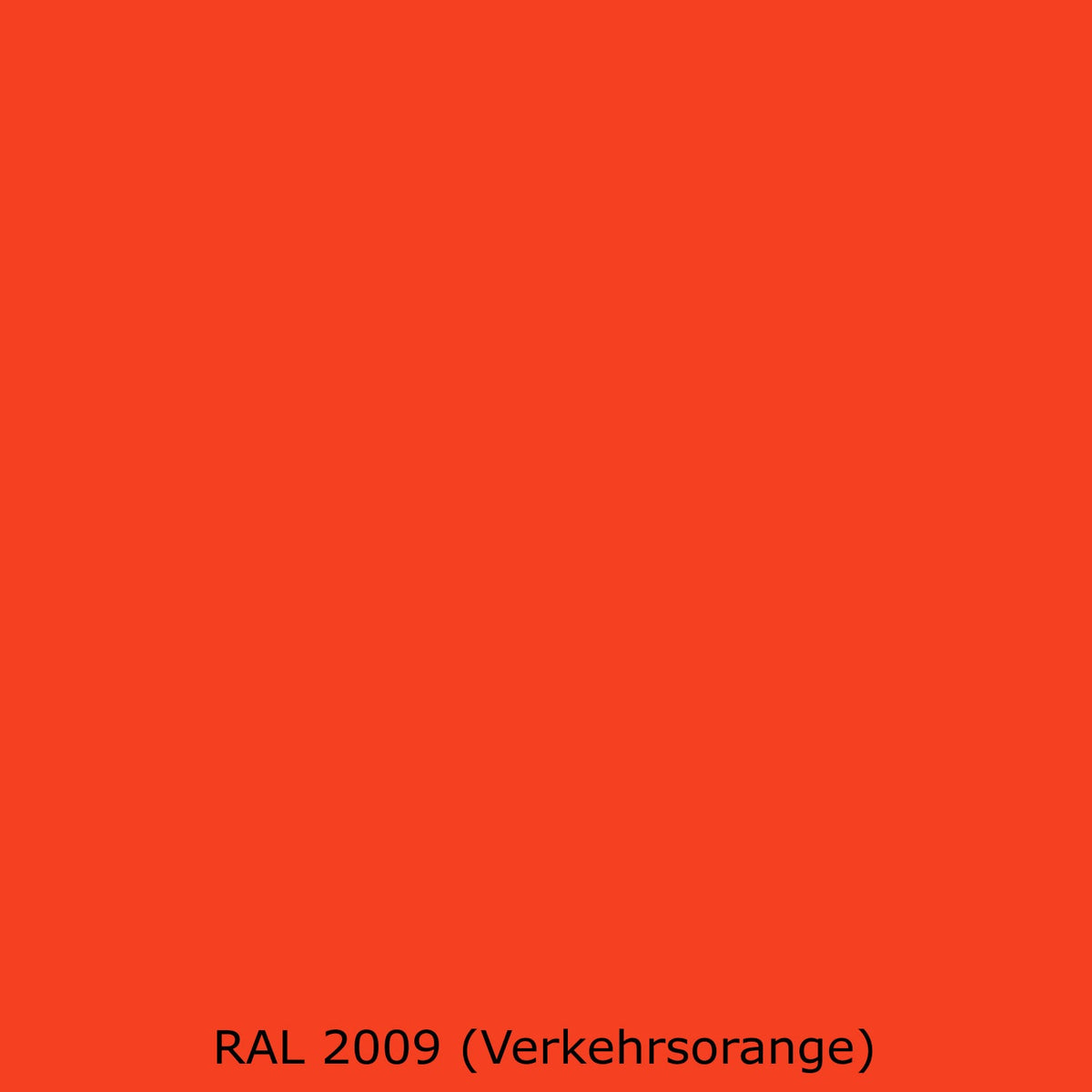 Waschbeckenrückwand Einfarbig RAL 2009 Verkehrsorange