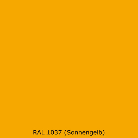 Badrückwand Einfarbig RAL 1037 Sonnengelb