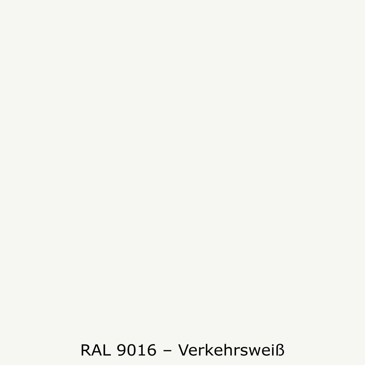 Waschbeckenrückwand Einfarbig RAL 9016 Verkehrsweiß