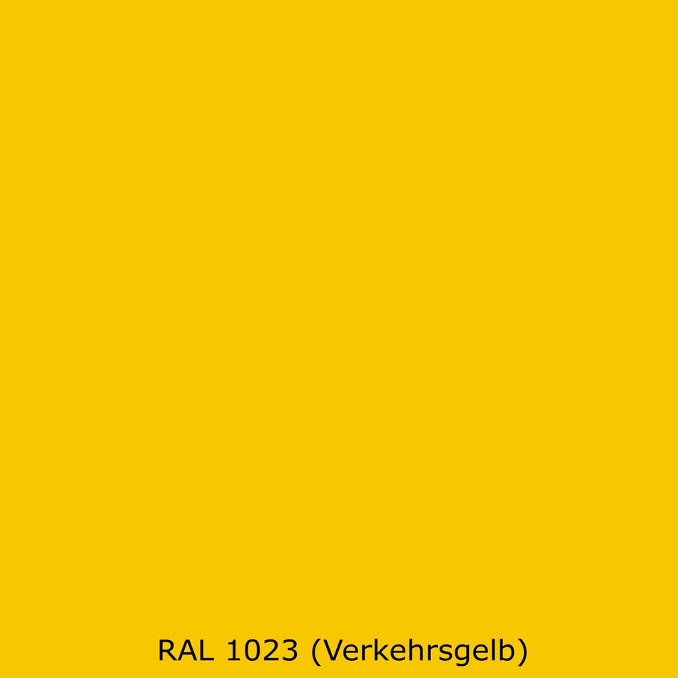 Badewannenverkleidung Einfarbig RAL 1023 Verkehrsgelb