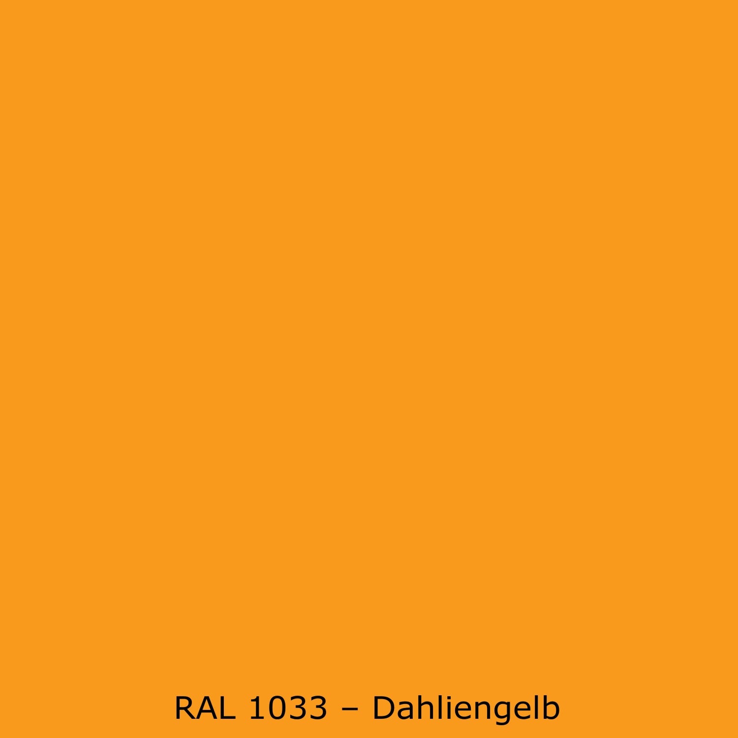 Badewannenverkleidung Einfarbig RAL 1033 Dahliengelb
