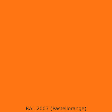 Waschbeckenrückwand Einfarbig RAL 2003 Pastellorange
