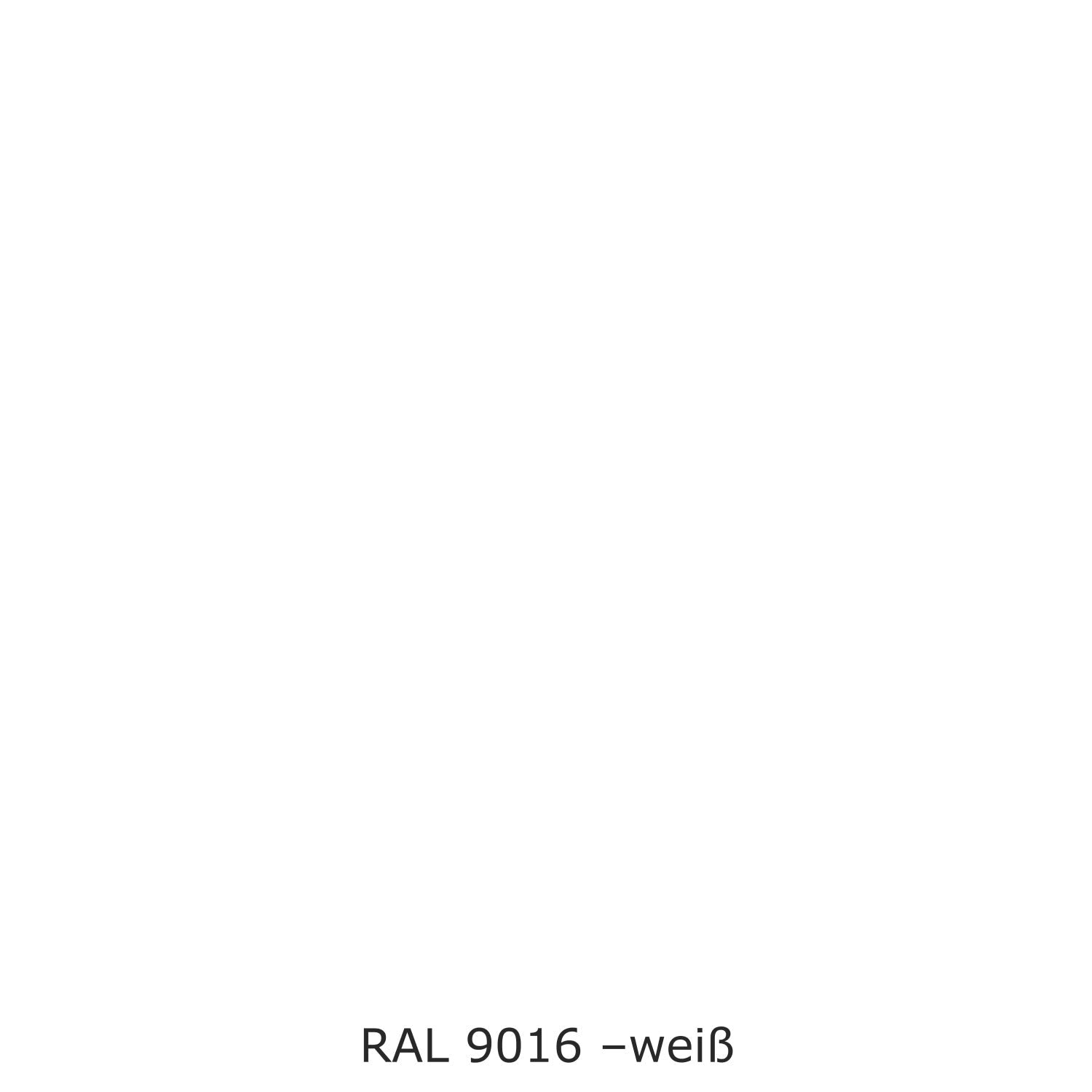 Badrückwand Einfarbig RAL 9016 Weiß