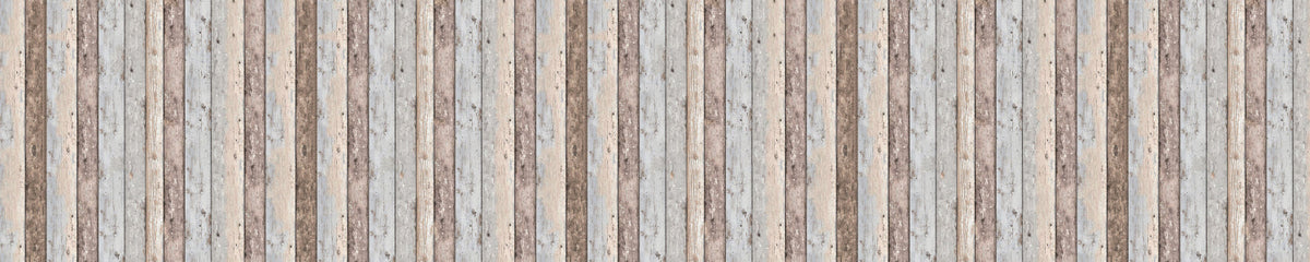 Waschbeckenrückwand Holzoptik