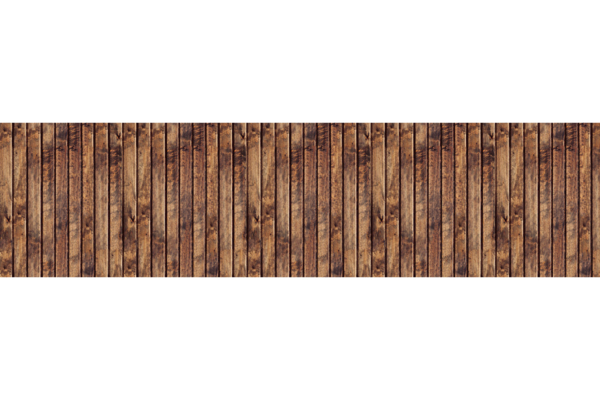 Waschbeckenrückwand Holzoptik