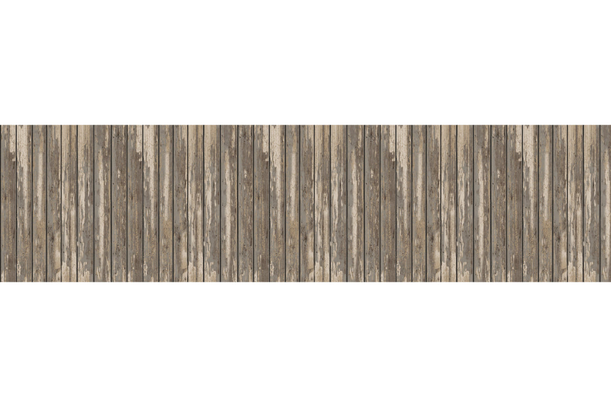 Badrückwand Holzoptik