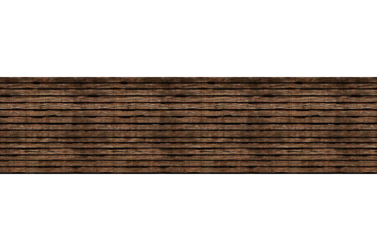 Waschbeckenrückwand Holzoptik